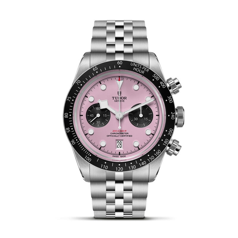 TUDOR Black Bay Chrono Pink Dial Watch, 41mm image number 0
