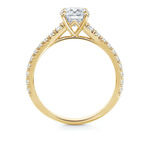 De Beers Forevermark Icon™ Round Diamond Engagement Ring 18K