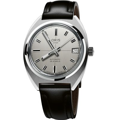 Oris Star Edition Gray Dial Watch, 35mm
