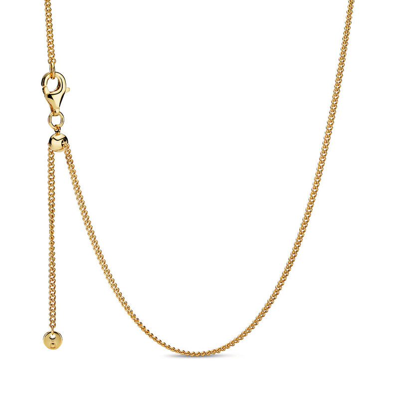 Pandora Shine™ Adjustable Curb Chain Necklace image number 1