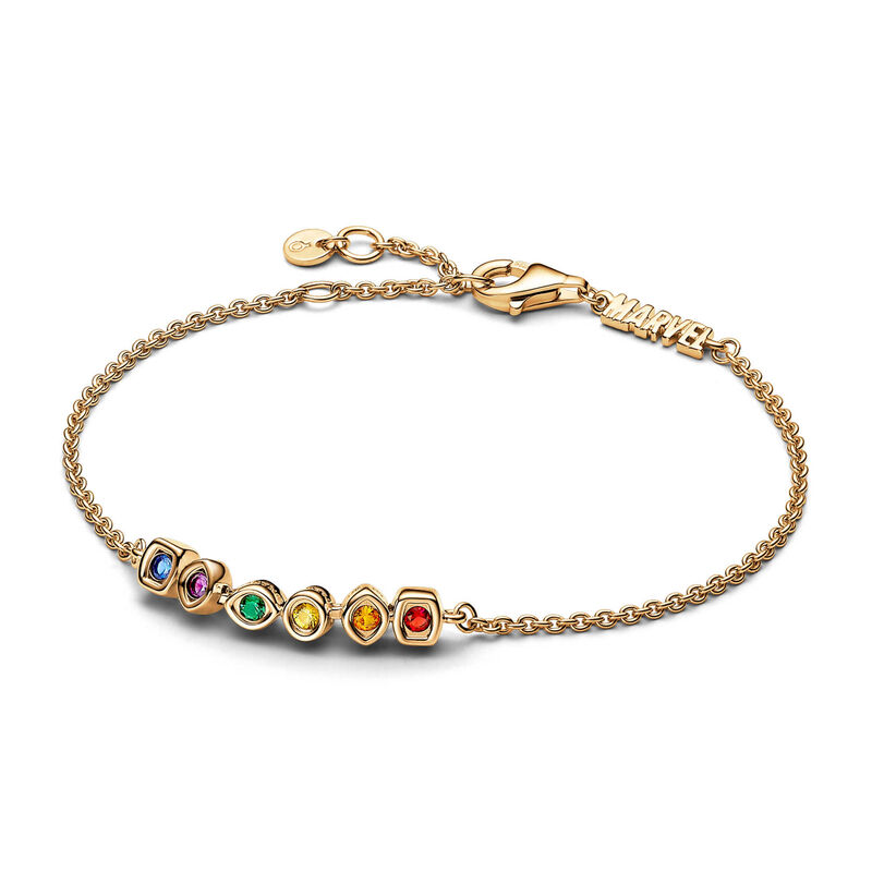 Pandora Marvel The Avengers Infinity Stones Chain Bracelet image number 0