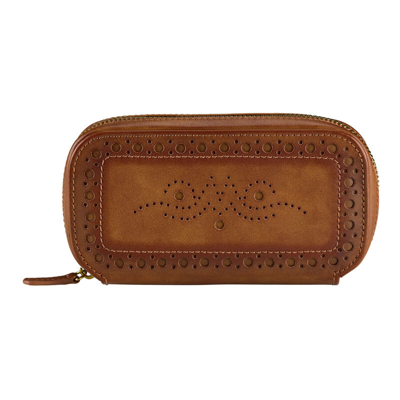 WOLF Brogue 2 Piece Watch Zip Case image number 1