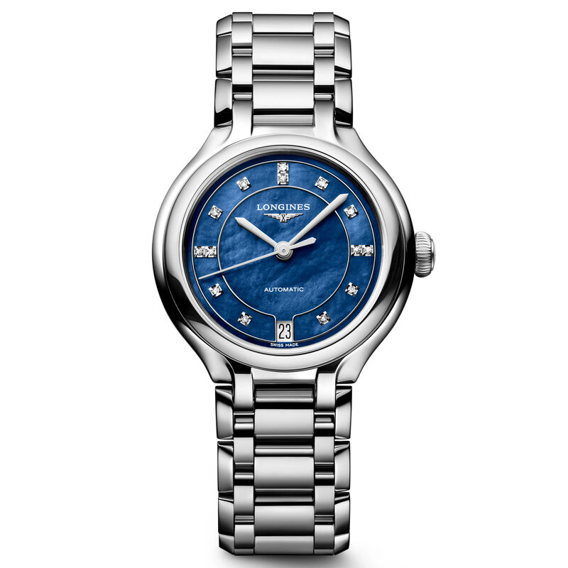 Longines Primaluna Blue Dial Watch, 34mm image number 0