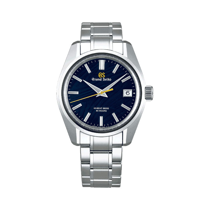 Grand Seiko Heritage Collection Watch Blue Dial Ever-Brilliant Steel Bracelet, 40mm image number 0