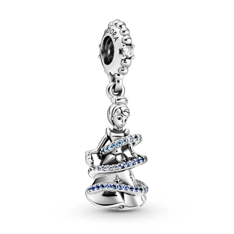Pandora Disney Cinderella Magical Moment CZ Dangle Charm image number 1