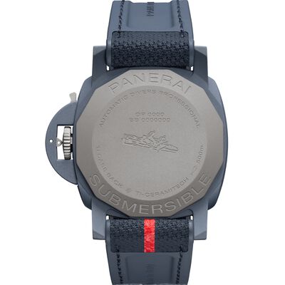 Panerai Submersible Luna Rossa Blue Dial Watch, 44mm
