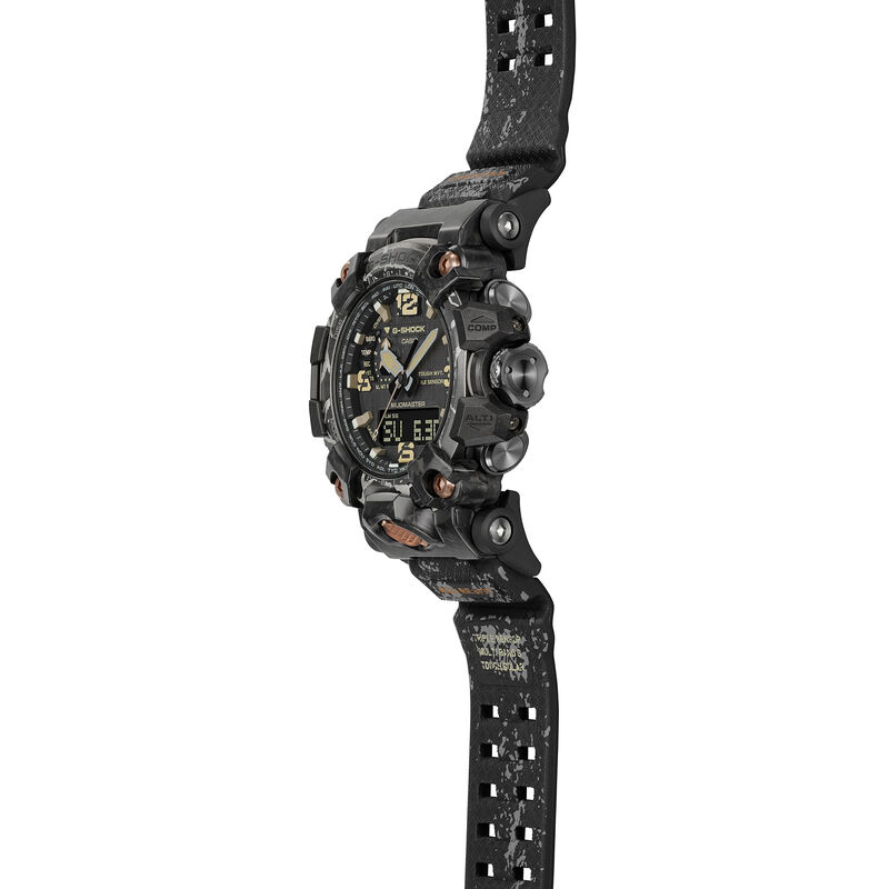 G-Shock Mudmaster &lsquo;Cracked Mud&rsquo; Black Dial Watch, 54.4mm image number 2