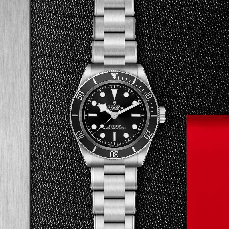 TUDOR Black Bay Black Dial Steel Case Steel Bracelet Watch, 41mm image number 2