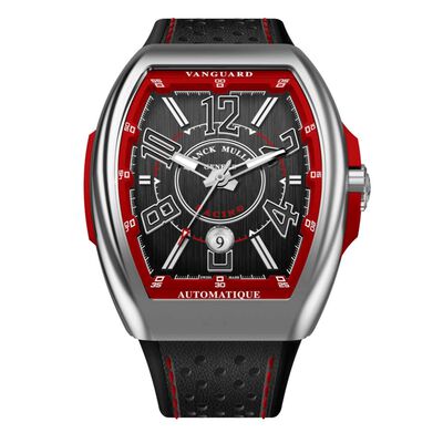 Franck Muller Vanguard Racing Black Dial Watch, 44mm x 53.7mm