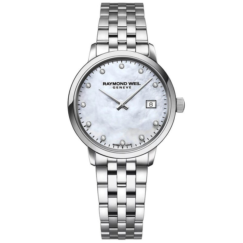 Raymond Weil Toccatta Mother of Pearl Dial Diamond Index Watch, 29mm image number 0