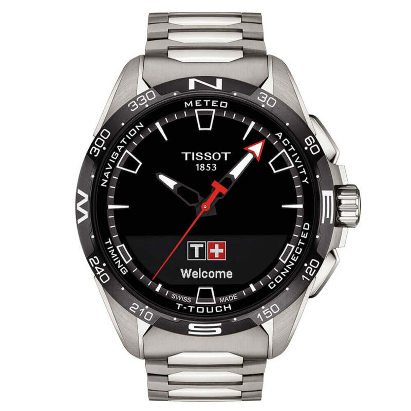Tissot T-Touch Connect Solar Titanium Watch, 47.5mm image number 0