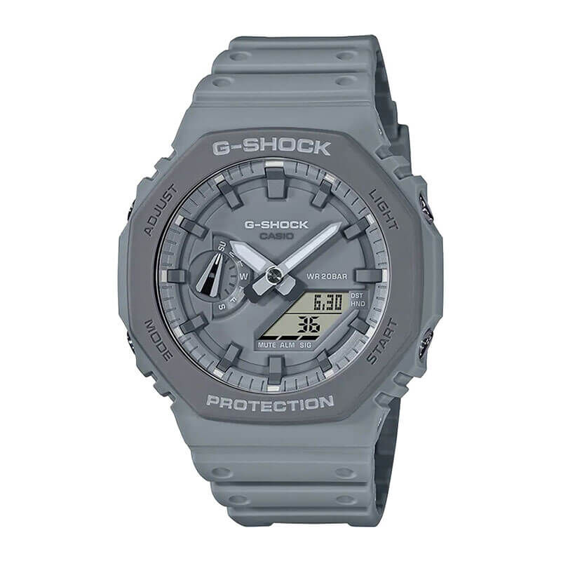 G-Shock Earth Tone Gray Octagon Bezel Watch, 48.5mm image number 1