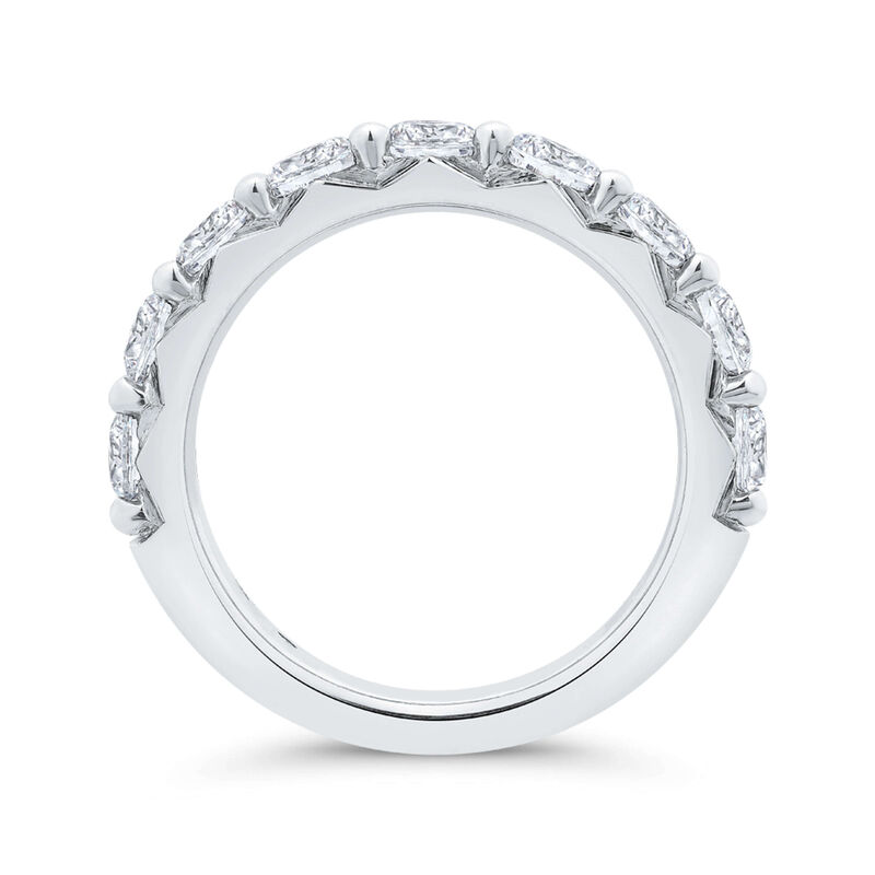 Bella Ponte French Pave Diamond and Platinum Bridal Ring, 2 ctw image number 3