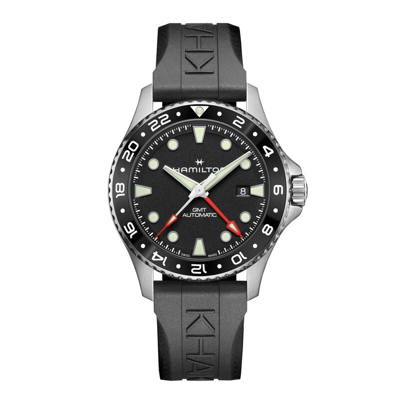 Hamilton Khaki Navy Scuba Auto GMT Black Dial Watch, 43mm image number 0