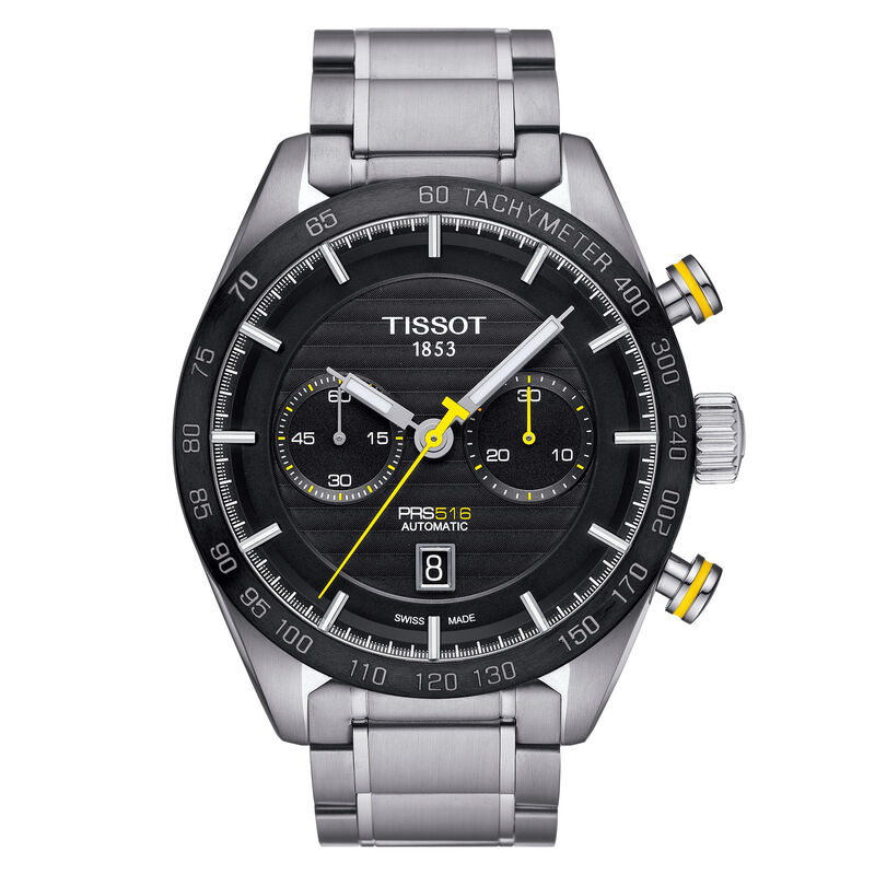 TISSOT PRS 516 Black Dial Watch, 45mm image number 0