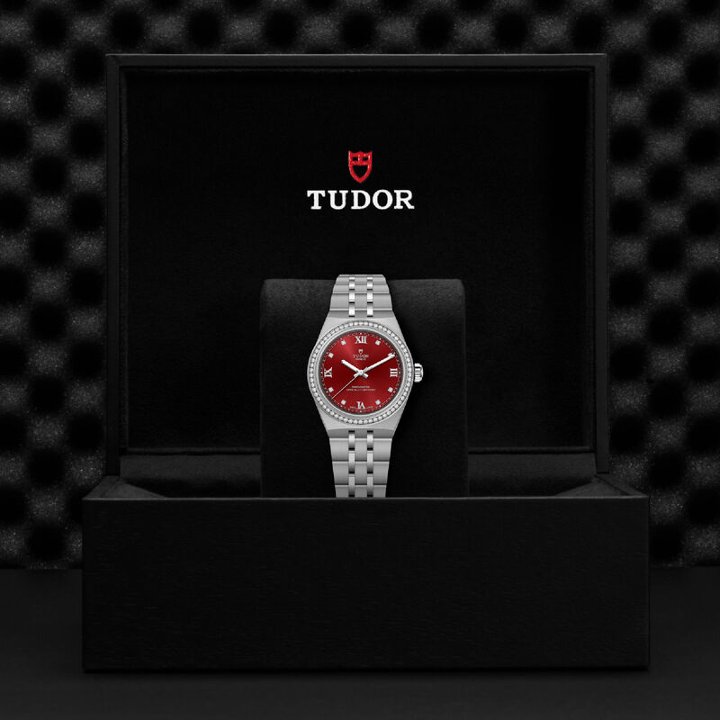 TUDOR Royal Red Dial Watch, 30mm image number 4