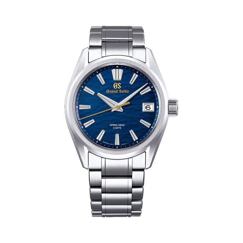 Grand Seiko Evolution 9 Collection Watch Blue Dial Steel Bracelet, 40mm image number 0