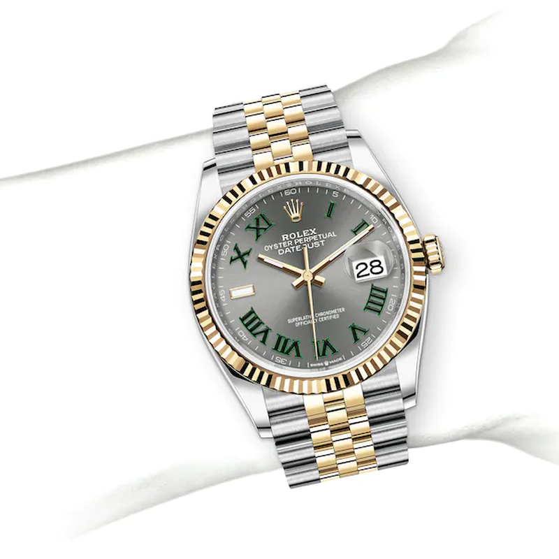 Rolex Datejust in Oystersteel and gold, M126233-0035 | Ben Bridge