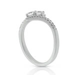 Ben Bridge Signature Diamond + Ever Us™ 2-Stone Diamond Ring 18K
