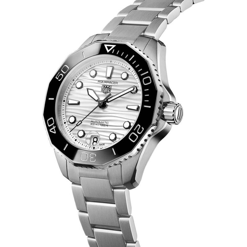 TAG Heuer Aquaracer Professional 300 Silver Steel Watch, 36mm image number 2