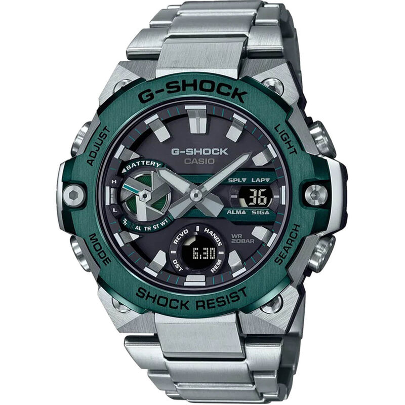 G-Shock Limited Edition Watch Green Bezel with Bluetooth, 46.6mm image number 0