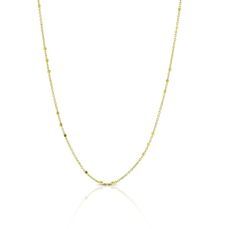 Cube Station Chain 14K, 24" image number 0