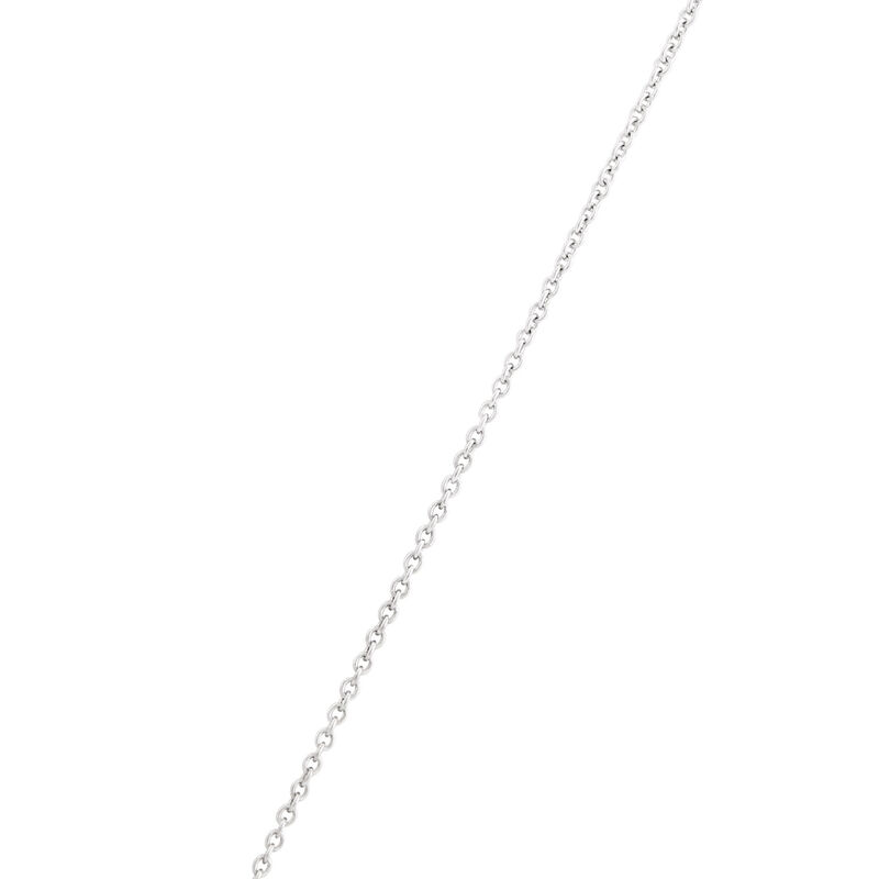 Rolo Chain in Platinum, 18" image number 2