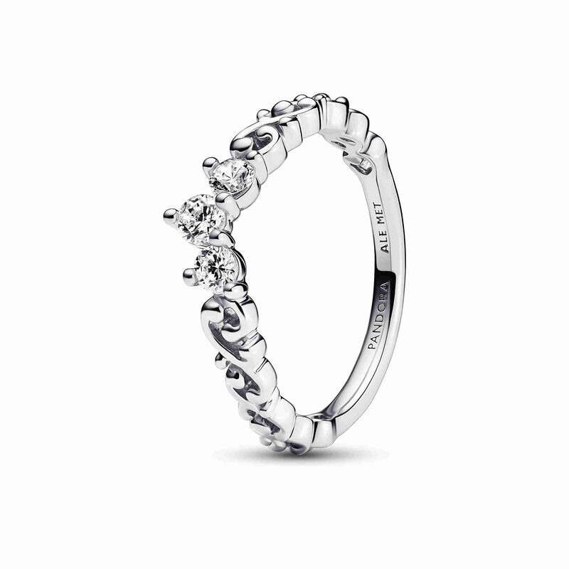 Pandora Regal Swirl Tiara Ring image number 0