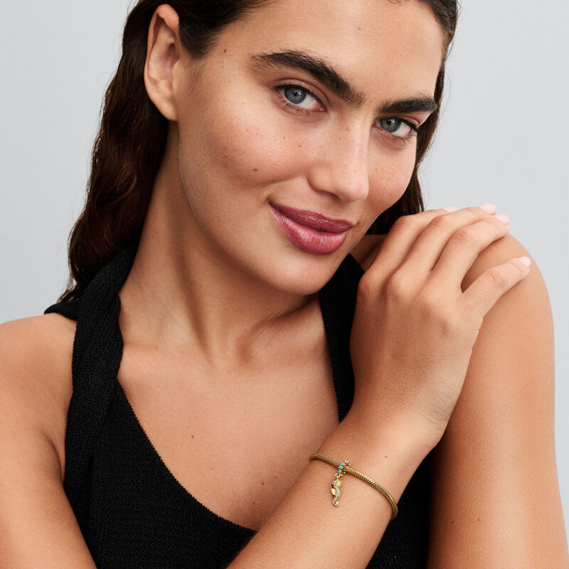 Pandora Seahorse Dangle Charm image number 3