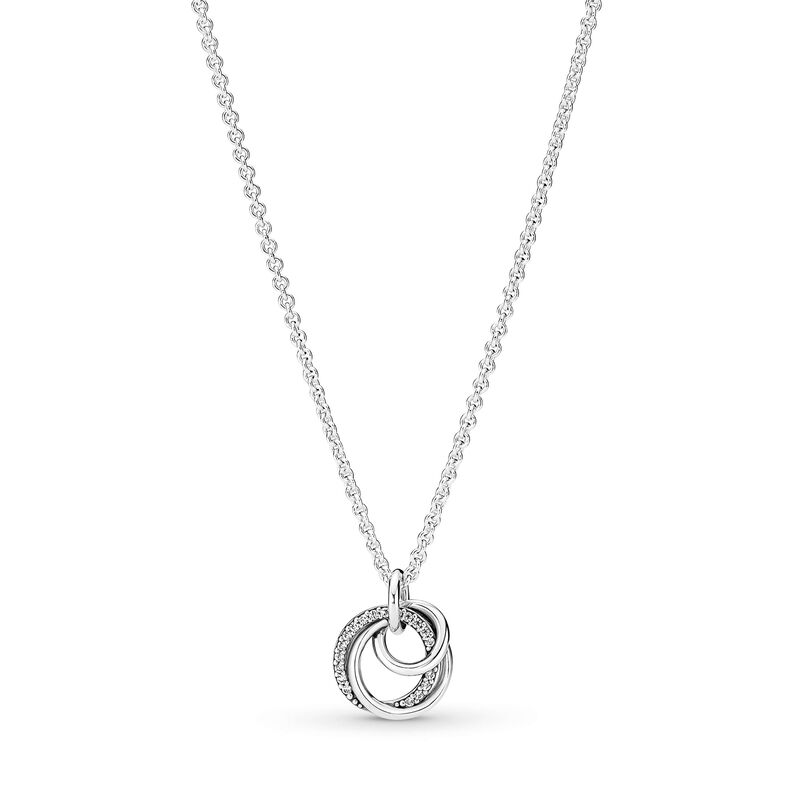 Pandora Family Always Encircled Pendant Necklace image number 0