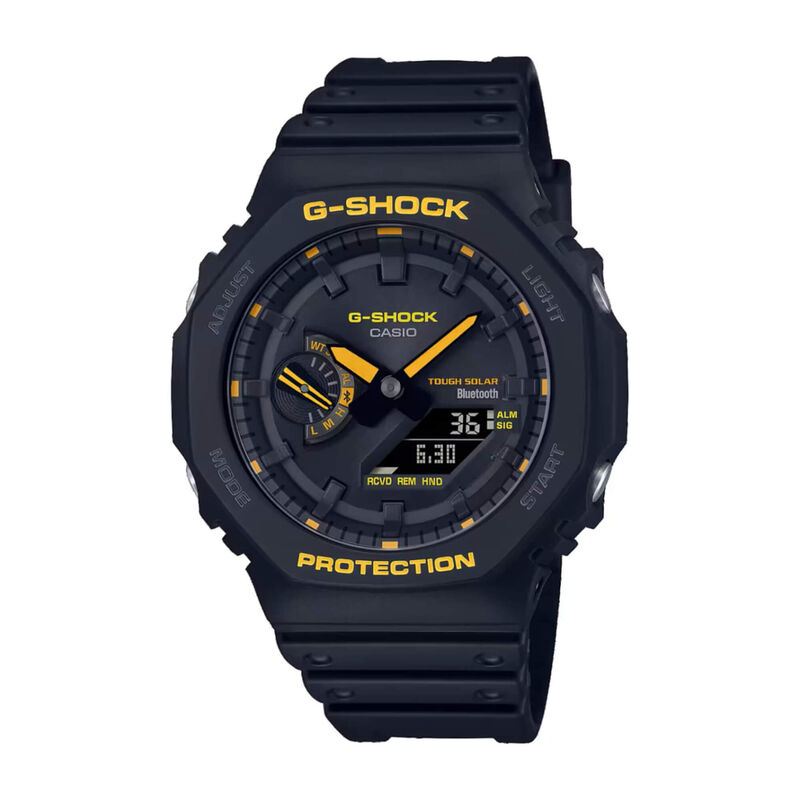 G-Shock Analog-Digital Watch Black Dial Black Resin Strap, 48.5mm image number 0