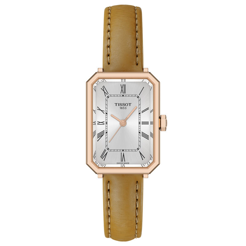 TISSOT SRV Silver Dial Watch, 30mm x 21.8mm image number 0