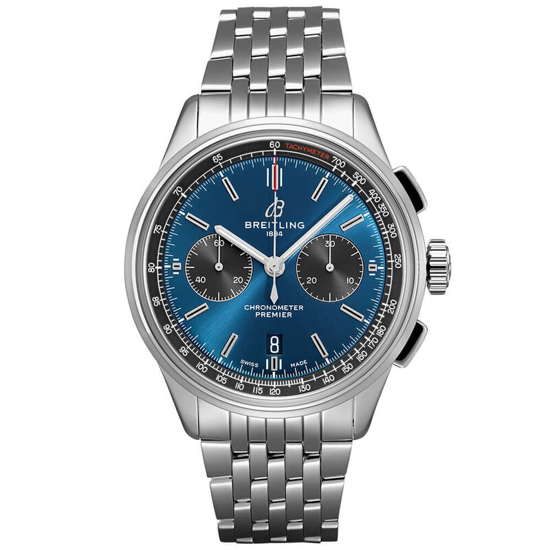 Breitling Premier B01 Chronograph 42 Blue Steel Watch, 42mm image number 0