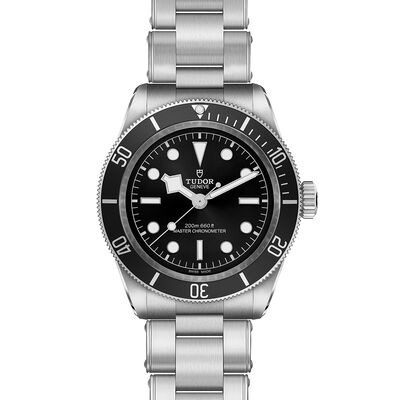 TUDOR Black Bay Black Dial Watch, 41mm