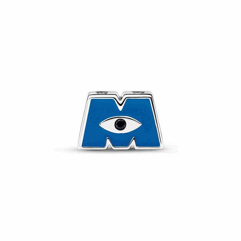 Pandora Disney Pixar Monsters, Inc. Logo M Charm image number 1
