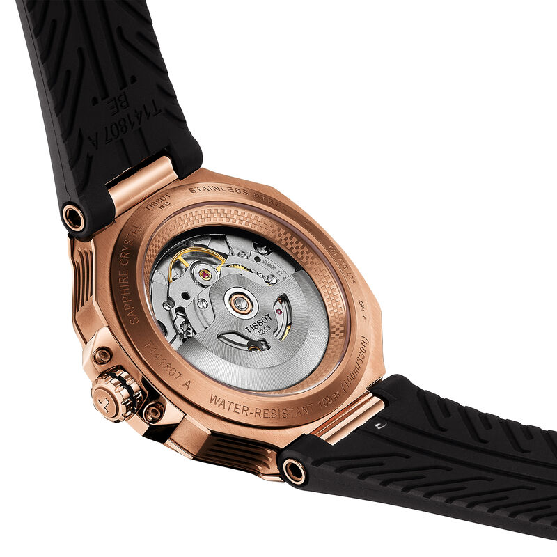 TISSOT T-Race Powermatic 80 Black Dial Watch, 41mm image number 4