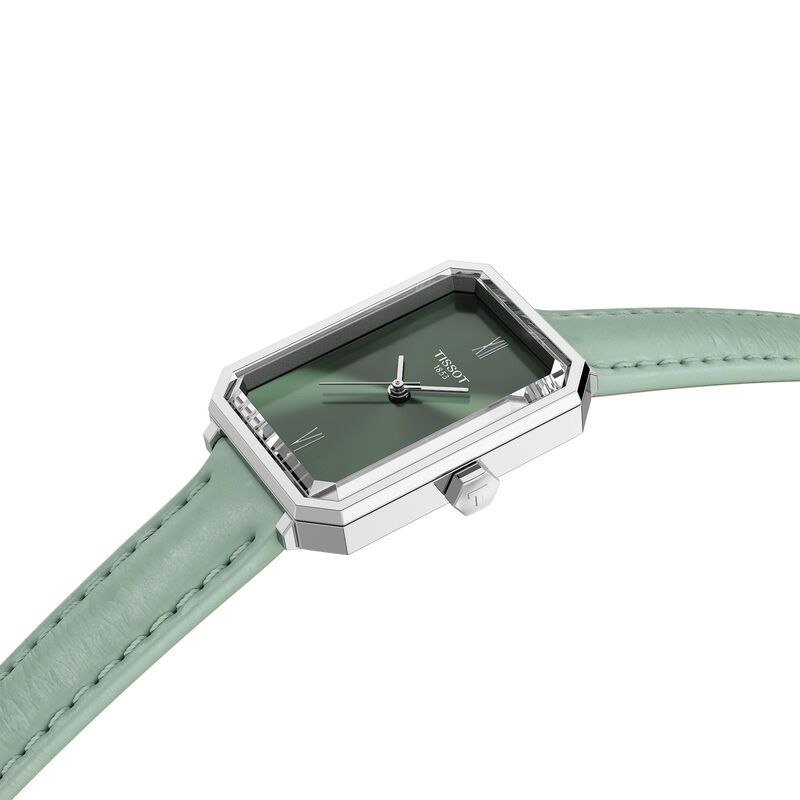 TISSOT SRV Green Dial Watch, 30mm x 21.8mm image number 3