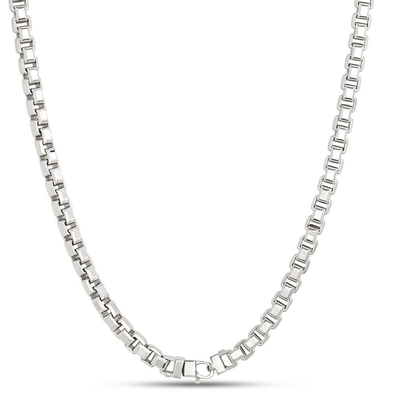 Toscano Classic Veneziana Link Necklace, Sterling Silver image number 1