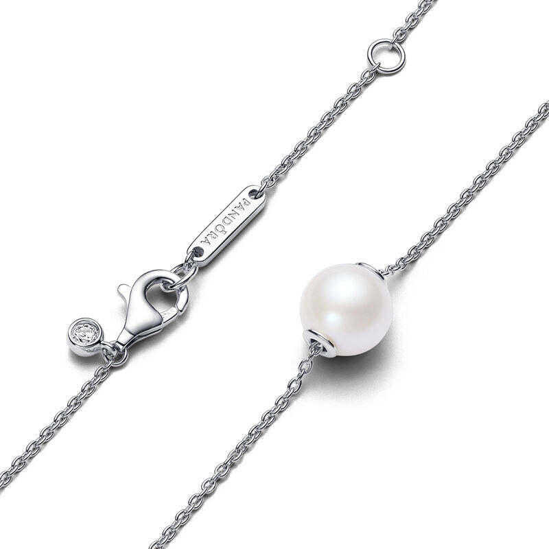 Pandora Treated Freshwater Cultured Pearl Collier Necklace image number 1