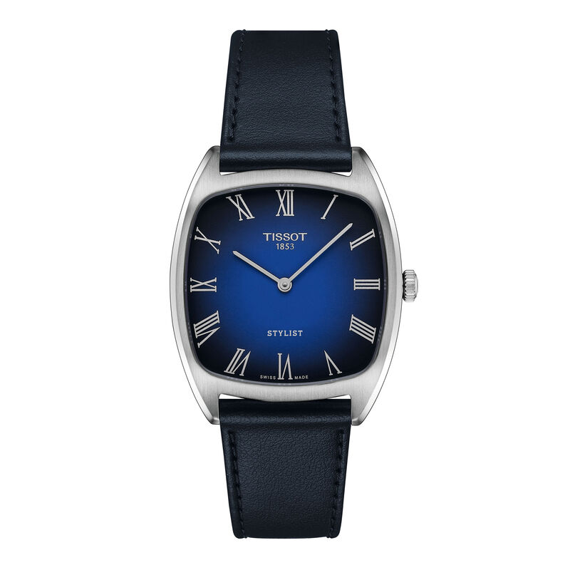 TISSOT Stylist Blue Dial Watch, 32mm image number 0