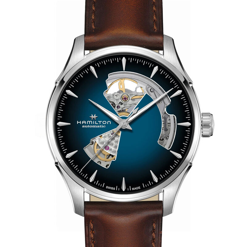 Hamilton Jazz Master Open Heart Auto Watch Blue Dial, 40mm image number 0