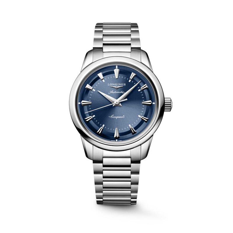 Longines Conquest Heritage Blue Dial Watch, 38mm image number 0