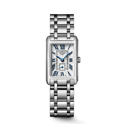 Longines Dolcevita Silver Dial Watch, 20.8mm x 32mm