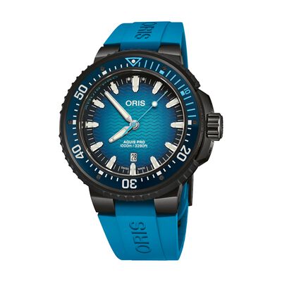 Oris Aquis Pro 1000m Blue Dial Watch, 49.5mm
