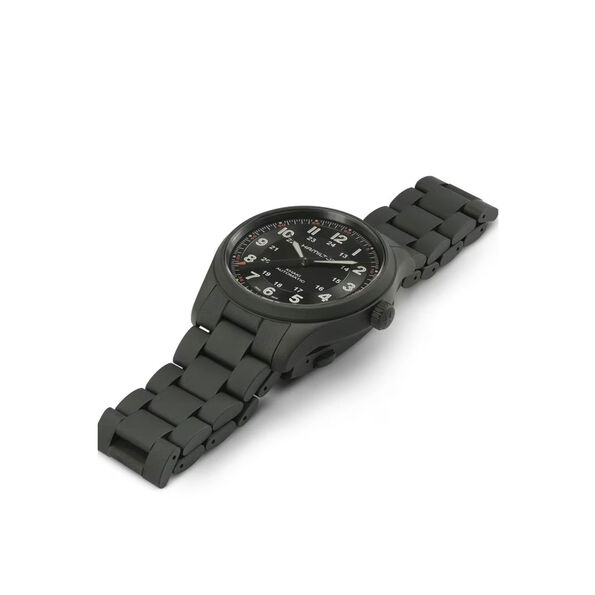 Hamilton Khaki Field Titanium Auto Black Dial Watch, 38mm