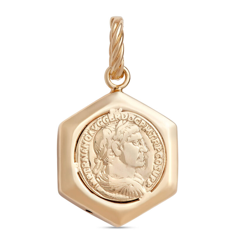 Toscano Winged Lion of Venice Charm, 14K Yellow Gold image number 0