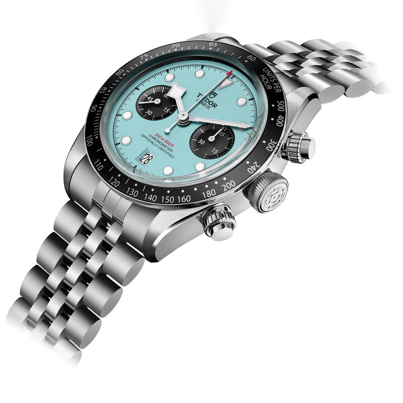 TUDOR Black Bay Chrono Turquoise Dial Watch, 41mm image number 2