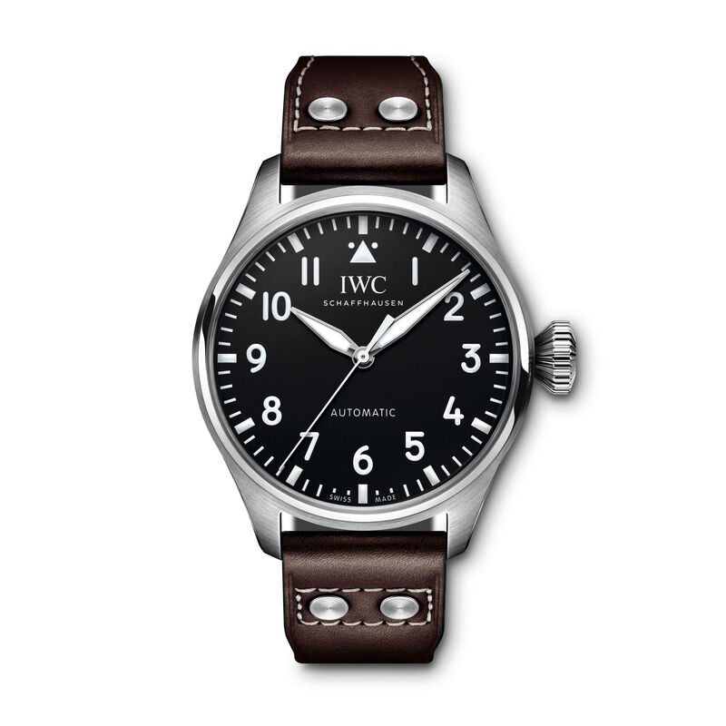 IWC Big Pilot's Watch 43 Black Dial Leather, 43mm image number 0