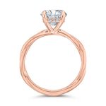 Bella Ponte Rose Gold Diamond Engagement Ring Setting 14K