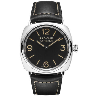 Panerai Radiomir Officine Black Dial Watch, 45mm
